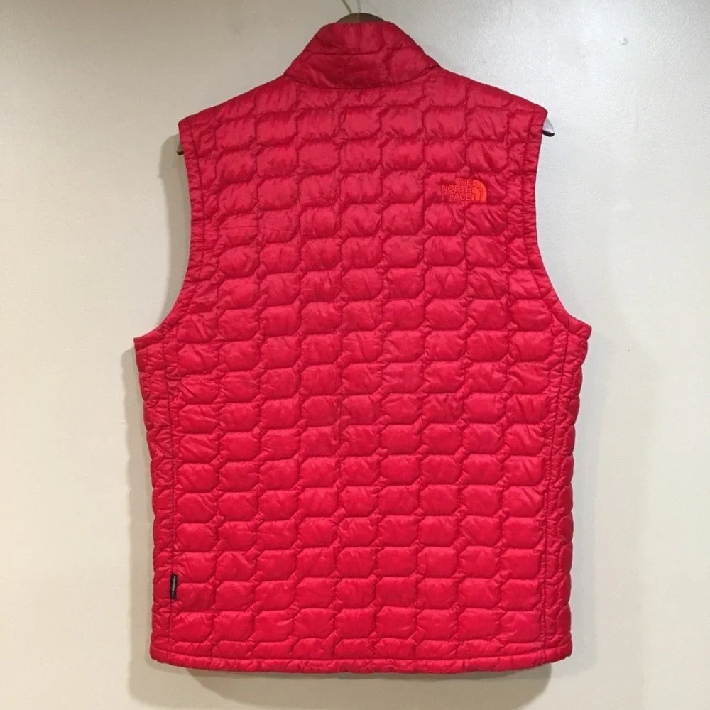 The North Face Thermoball Eco Insulated Puffer Vest Mens L Red Performance Hike
